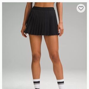 Lululemon Athletica DARK Green Skater Mini Skirt